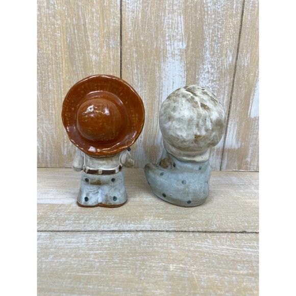 VTG Seymour MANN Figurines Set of 2 5" Boy & Girl Musicians Japan 1970s Japan - Picture 3 of 6